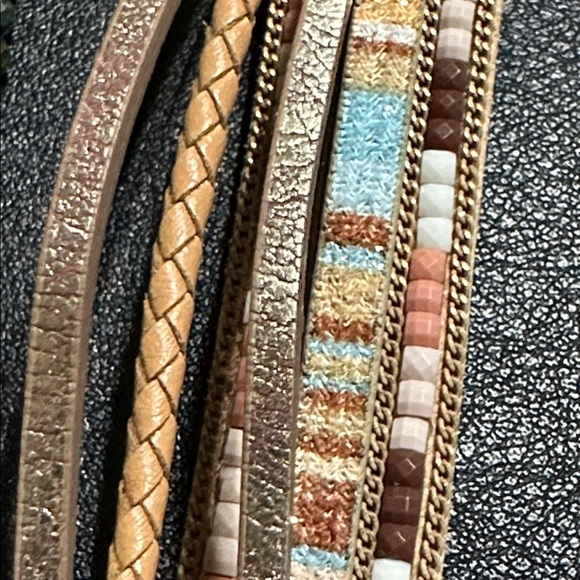 61.  Two Multi-Strap Magnetic Closure Bracelets - Picture 3 of 10